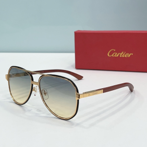 Cartier Santos de Cartier Eyewear Sunglasses CT0992S Red Cartier Santos de Cartier Eyewear Sunglasses CT0992S Red