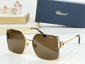 Chopard Square Frame Eyewear Sunglasses SCHG68S Brown Chopard Square Frame Eyewear Sunglasses SCHG68S Brown