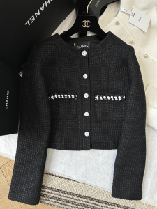 Chanel Black Tweed Jacket