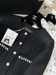 Chanel Black Tweed Jacket