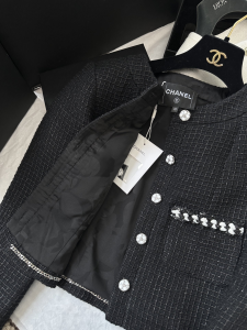 Chanel Black Tweed Jacket
