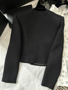 Chanel Black Tweed Jacket