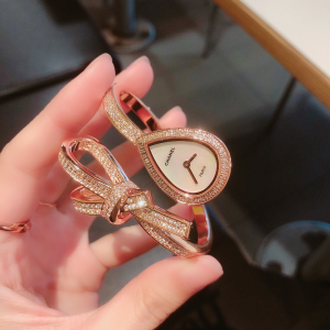 Chanel Crystals Ruban Jewelry Watch Rose Gold Chanel Crystals Ruban Jewelry Watch Rose Gold