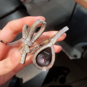 Chanel Crystals Ruban Jewelry Watch White Gold Chanel Crystals Ruban Jewelry Watch White Gold