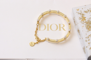 Dior D Boom Bracelets with White Pearls