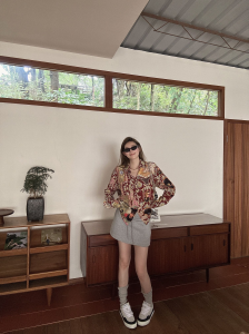 Chanel CC Cotton Jacquard Shirt