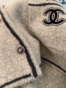 Chanel CC Knitted Wool Jackets