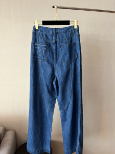 Chanel Denim Blue Jeans Pants