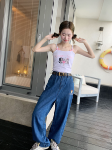 Chanel Denim Blue Jeans Pants