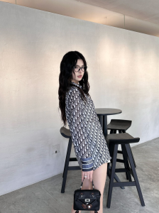 Dior Blue Oblique Cotton Shirt