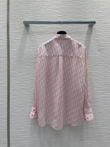 Dior Pink Oblique Cotton Shirt