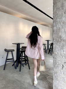 Dior Pink Oblique Cotton Shirt