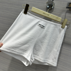 Miu Miu Denim Blue Shorts