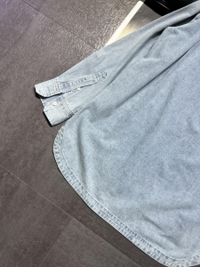 Prada Washed Denim Blue Shirt