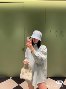 Prada Washed Denim Blue Shirt