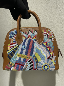 Hermes Bolide Brown Leather Bag