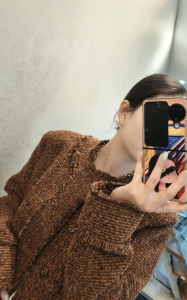 Chanel CC Logo Earrings