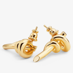 Fendi Filo Yellow Gold Earrings