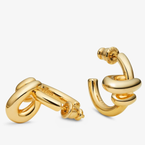 Fendi Filo Yellow Gold Earrings