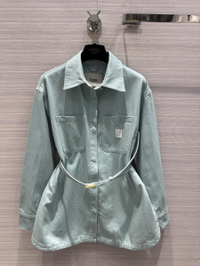 Fendi Single Breasted Go To Jacket Light Blue Denim Fendi Single Breasted Go To Jacket Light Blue Denim