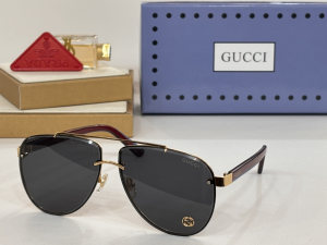 Gucci Aviator Eyewear Sunglasses GG1418S Black Gucci Aviator Eyewear Sunglasses GG1418S Black