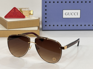 Gucci Aviator Eyewear Sunglasses GG1418S Brown Gucci Aviator Eyewear Sunglasses GG1418S Brown