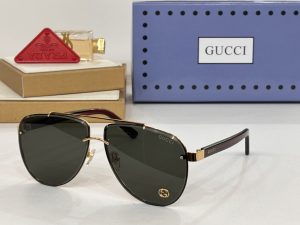 Gucci Aviator Eyewear Sunglasses GG1418S Gray Gucci Aviator Eyewear Sunglasses GG1418S Gray