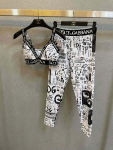 Dolce Gabbana DG White Sport Set