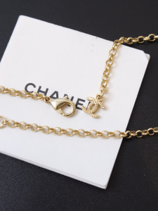 Chanel CC Heart Pendant Necklaces
