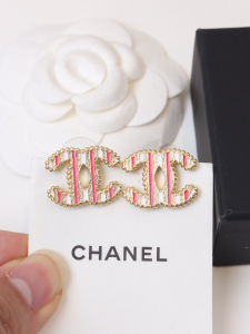 Chanel CC Logo Earrings