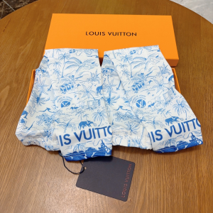 Dior Silk Long Fingerless Gloves Blue