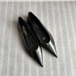 Jacquemus Les Cubisto Black Shiny Leather Ballet Flats Jacquemus Les Cubisto Black Shiny Leather Ballet Flats