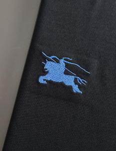 Burberry Black Cotton T Shirt