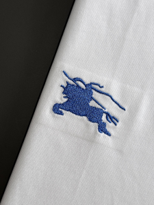 Burberry White Cotton T Shirt