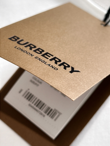 Burberry White Cotton T Shirt