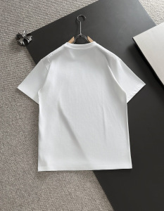 Burberry White Cotton T Shirt