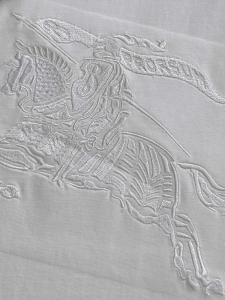 Burberry White Cotton T Shirt