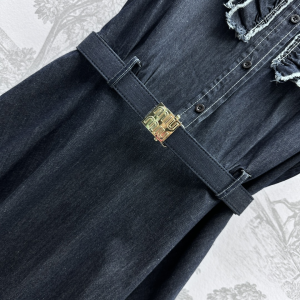 Miu Miu Denim Blue Dress