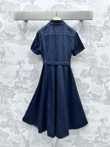 Miu Miu Denim Blue Dress