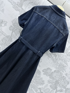 Miu Miu Denim Blue Dress