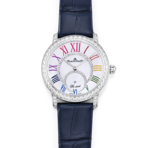 Blancpain Valentines Ladybird Colors Manfredi Jewels Diamonds Watch Navy Blue Blancpain Valentines Ladybird Colors Manfredi Jewels Diamonds Watch Navy Blue