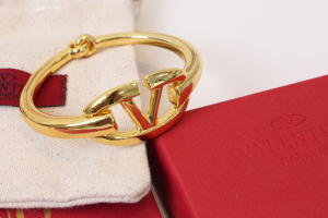 Valentino Gold Vlogo Bracelets