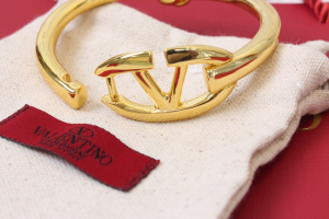Valentino Gold Vlogo Bracelets