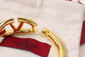 Valentino Gold Vlogo Bracelets