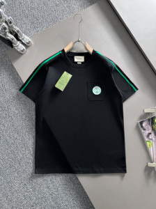Gucci Interlocking G Black Cotton T Shirt