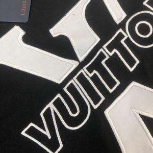Louis Vuitton LV Black Cotton T Shirt