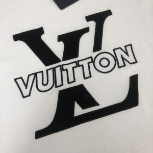 Louis Vuitton LV White Cotton T Shirt