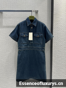 Gucci organic Denim Blue Dress