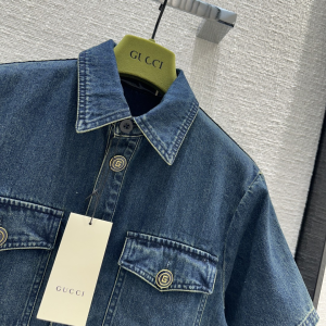 Gucci organic Denim Blue Dress