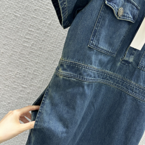 Gucci organic Denim Blue Dress